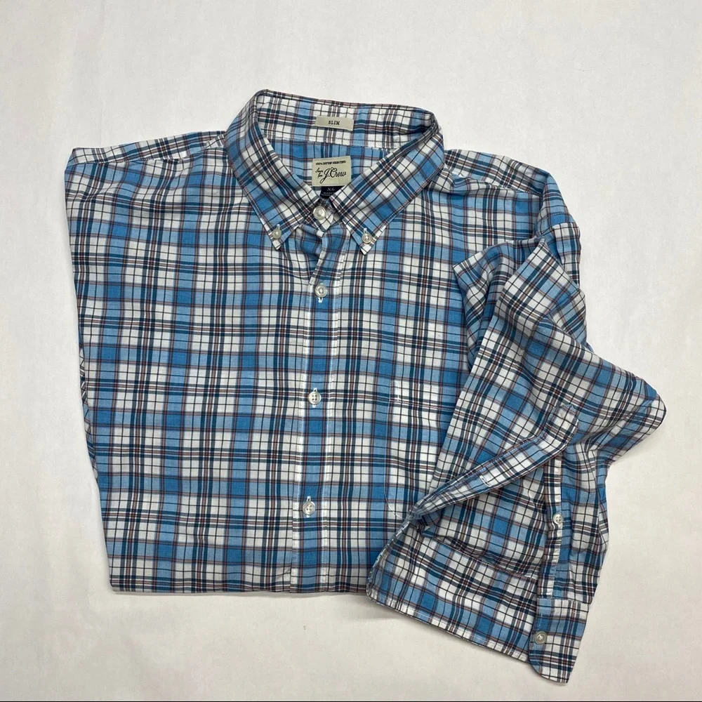J CREW XL CASUAL BUTTON DOWN SLIM